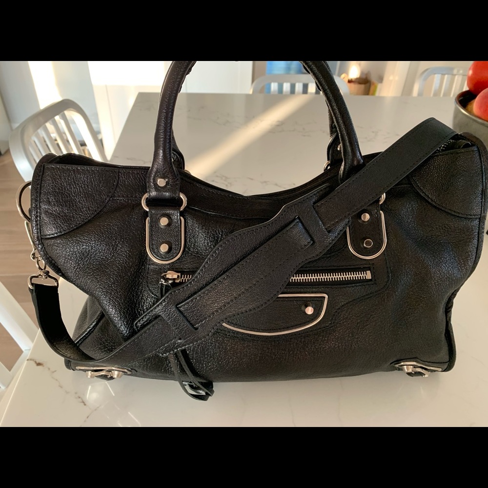 Balenciaga City Bag-Black